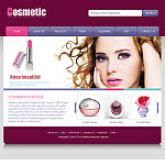 8128-化妆品公司网站(英文)